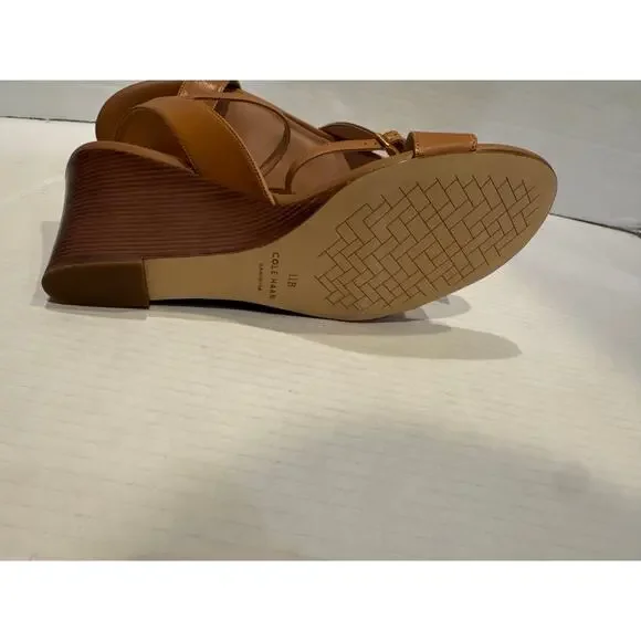 Cole Haan Women's Josie Wedge Sandal Size 11B Nwob - Picture 7 of 9